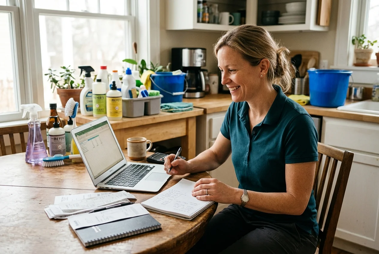 Self-Employed House Cleaner Taxes 101